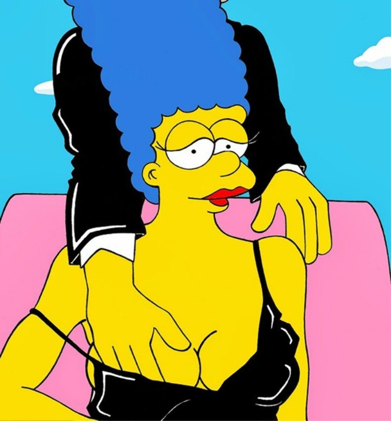 Όταν ο Helmut Newton συνάντησε την Marge Simpson τότε… πέθανε η αθωότητα!