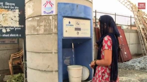 Πουλάνε καθαρό νερό από ATM στην Ινδία! (video)