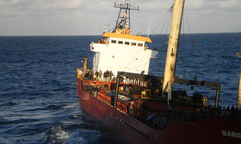 Κανένα κρούσμα Έμπολα στο πλοίο με τους μετανάστες στην Κρήτη