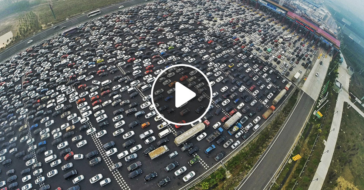 WTF | Γκρινιάζεις για την κίνηση στην Εθνική; Δες τι γίνεται στο Πεκίνο…