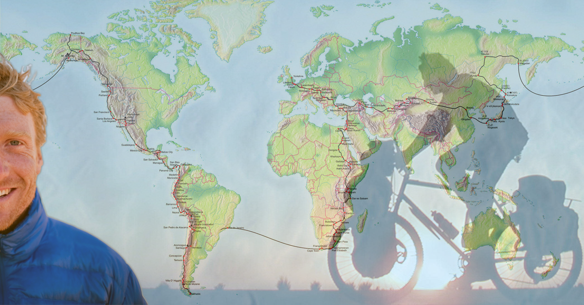 Ο ΠΑΛΙΚΑΡΟΣ που γύρισε 60 χώρες με ποδήλατο
