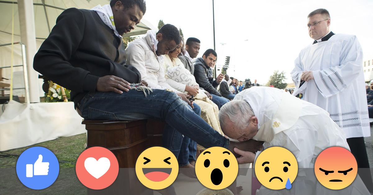 6 reactions για την συμβολική κίνηση του Πάπα