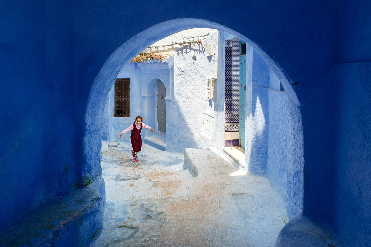 Στο Μαρόκο υπάρχει μια πόλη που είναι πιο μπλε και απ’ τον μπλε Power Ranger
