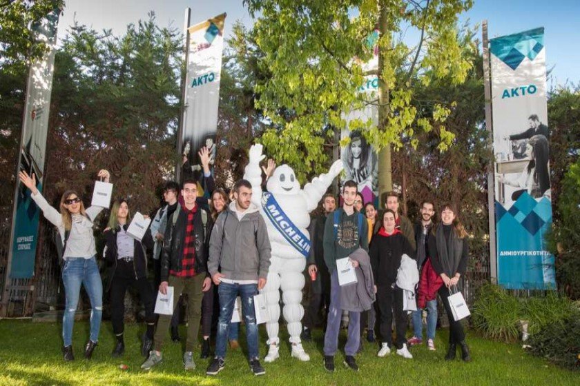 Η Michelin ενώνει τις δυνάμεις της με τους σπουδαστές του ΑΚΤΟ για την Οδική Ασφάλεια