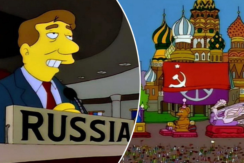 Η άβολη στιγμή που μαθαίνουμε πως οι Simpsons είχαν προβλέψει τη ρωσική εισβολή