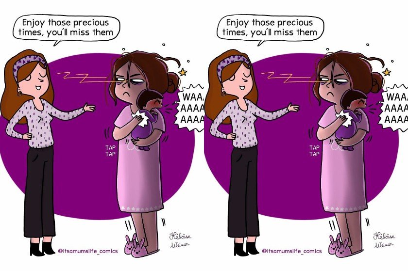10 σκίτσα για τη μητρότητα που λένε σκληρές αλήθειες