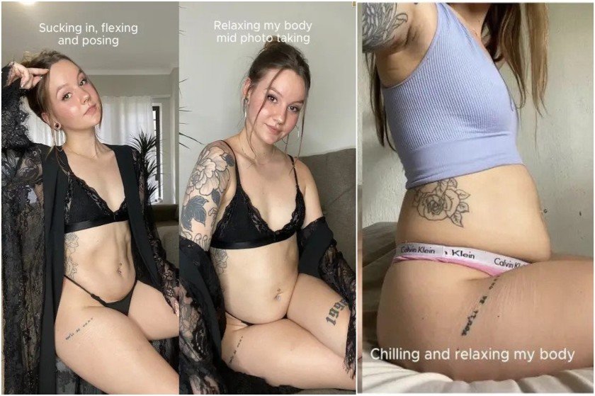Η Σάρα αποδέχεται το σώμα της και ξεσκεπάζει τον ψεύτικο κόσμο του Instagram