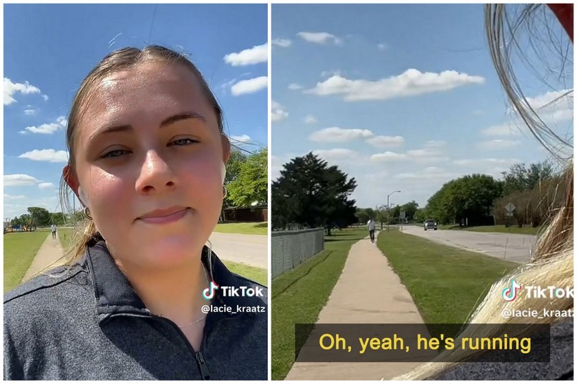 Έκανε viral τον τύπο που την ακολουθούσε στον δρόμο για όποιον λέει πως οι γυναίκες δεν κινδυνεύουν