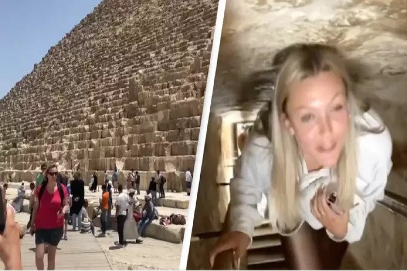 Είδαμε αυτό το βίντεο από τις Πυραμίδες της Αιγύπτου και μάλλον δεν θα πάμε ποτέ